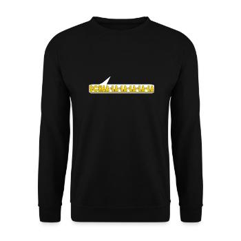 Schalala - Unisex Pullover - Schwarz - Vorne - Alina (178cm) & Michal (187cm)
