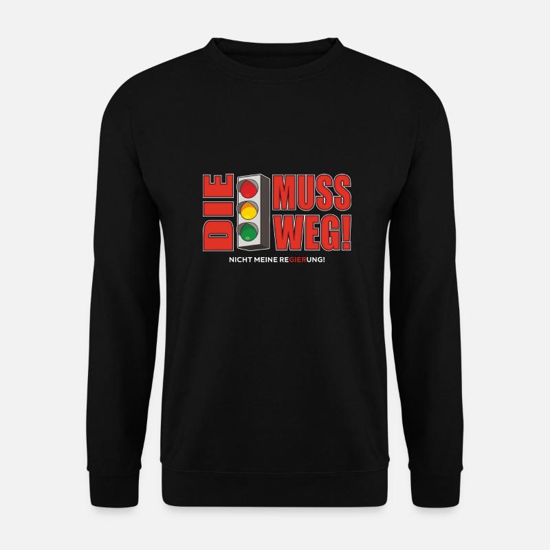 The traffic lights have to go - Unisex Sweatshirt - black