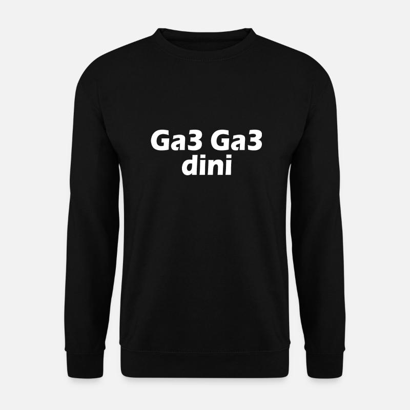 Ga3 ga3 dini - Unisex Sweatshirt - black