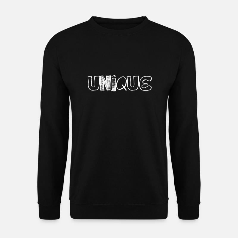 Einzigartig - Unisex Pullover - Schwarz