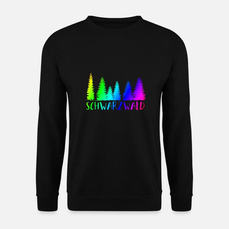 Schwarzwald | Gebirge | Wandern | Urlaub - Unisex Pullover - Schwarz