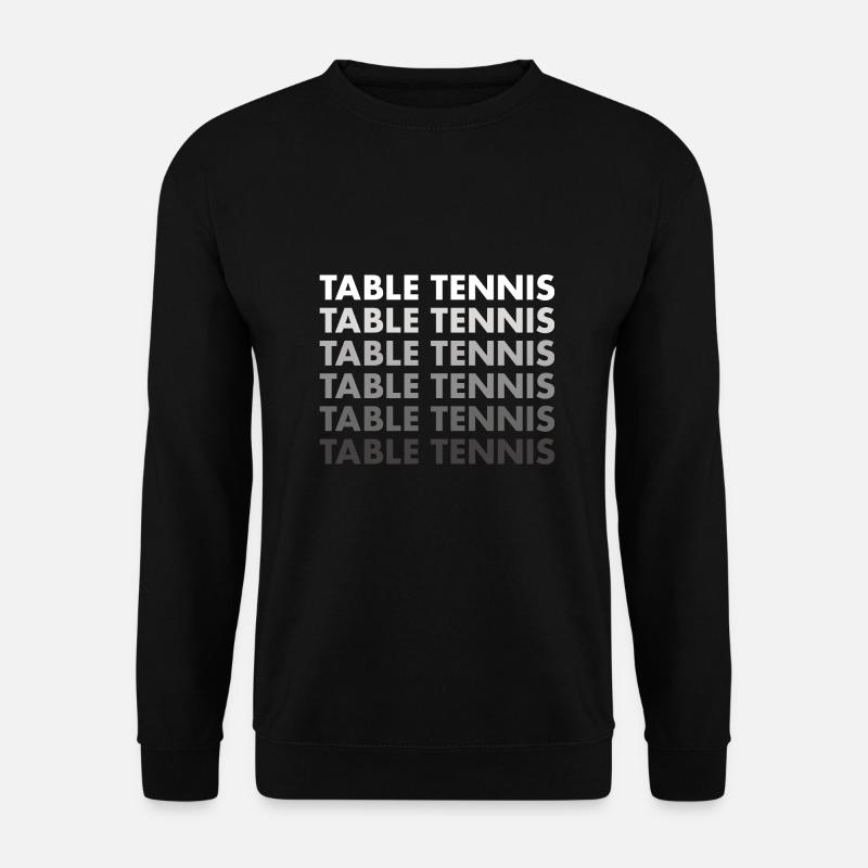 Sport Table Tennis - Unisex Pullover - Schwarz