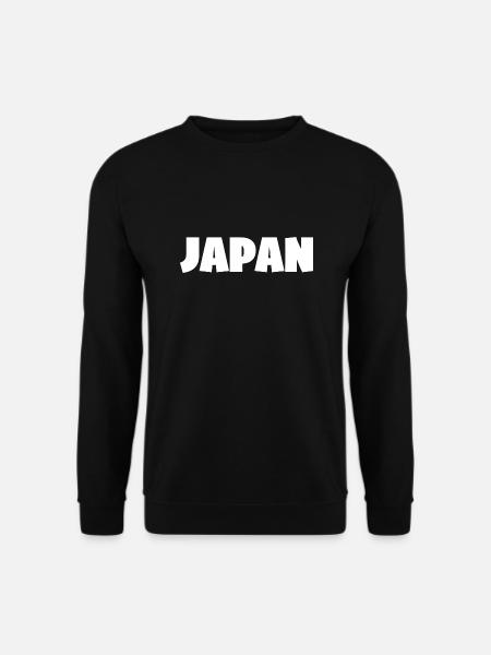JAPAN WHITE - Unisex Sweatshirt - black
