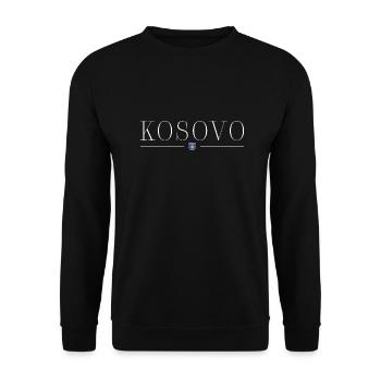 T-shirt du Kosovo : la force culturelle - Sweat-shirt Unisexe - noir - Devant - Alina (178cm) & Michal (187cm)