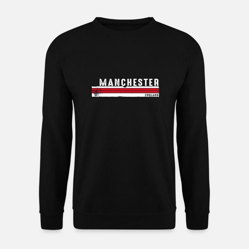 Manchester - England Kulturerbe - Unisex Pullover - Schwarz