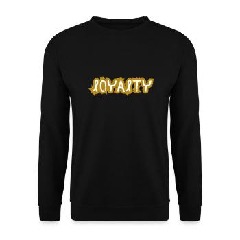 Loyalty - Unisex Sweatshirt - black - Front - Alina (178cm) & Michal (187cm)