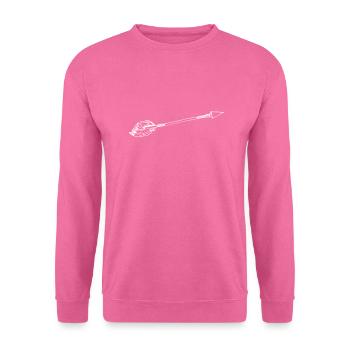 pfeil - Unisex Pullover - Pink - Vorne