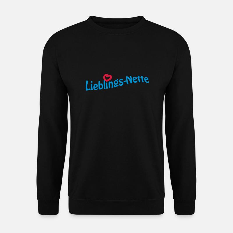 Lieblingsneffe - Unisex Pullover - Schwarz