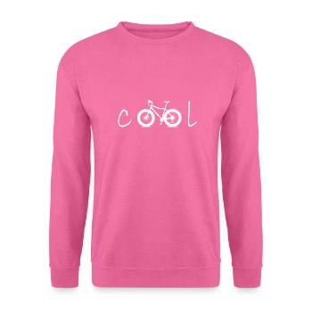 Vélo cool vélo vélo - Sweat-shirt Unisexe - rose - Devant