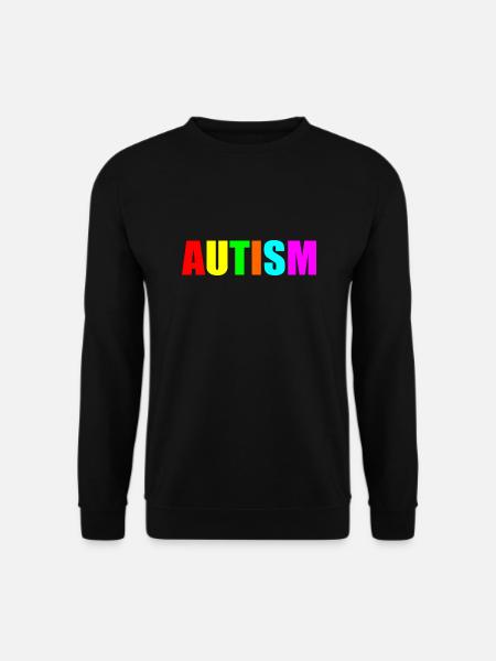Autismus-Zitat - Unisex Pullover - Schwarz