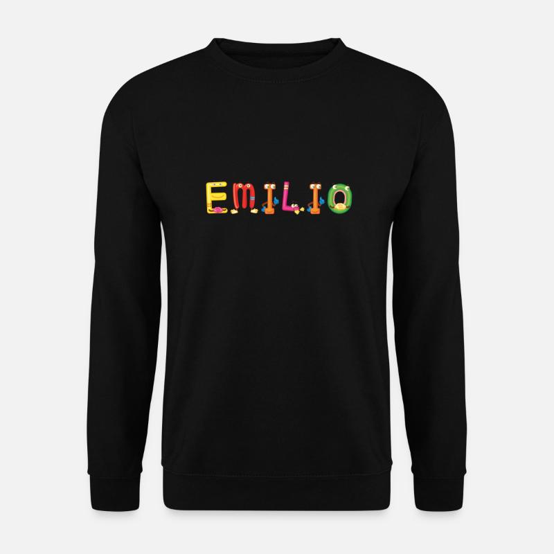 Emilio - Unisex Pullover - Schwarz
