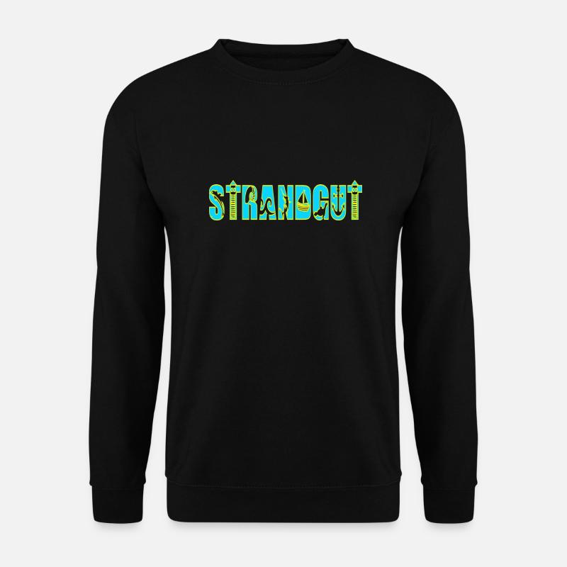 Strandgut - Unisex Pullover - Schwarz