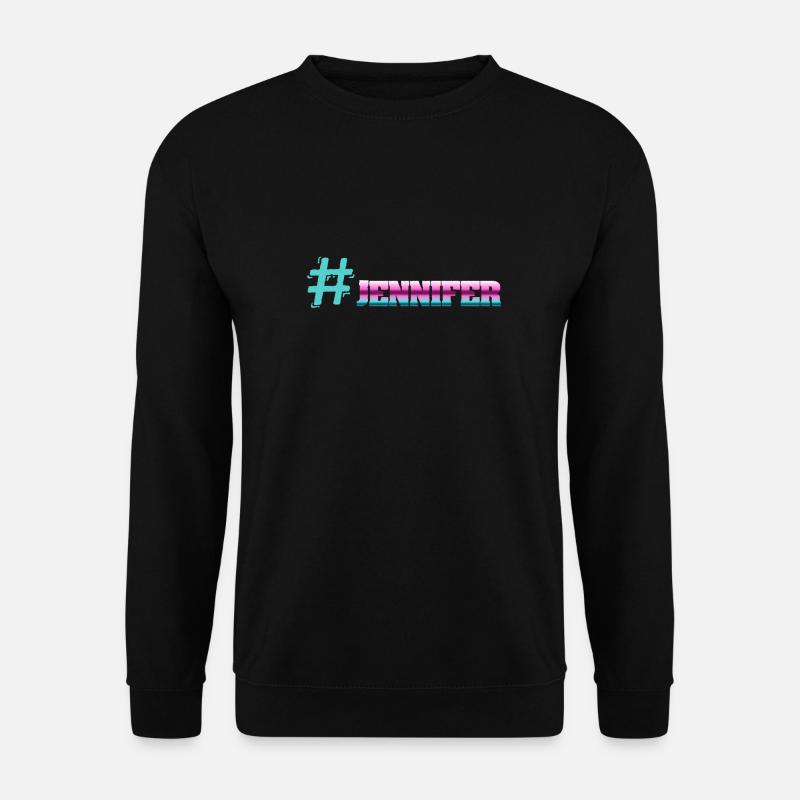 Vorname Jennifer - Unisex Pullover - Schwarz