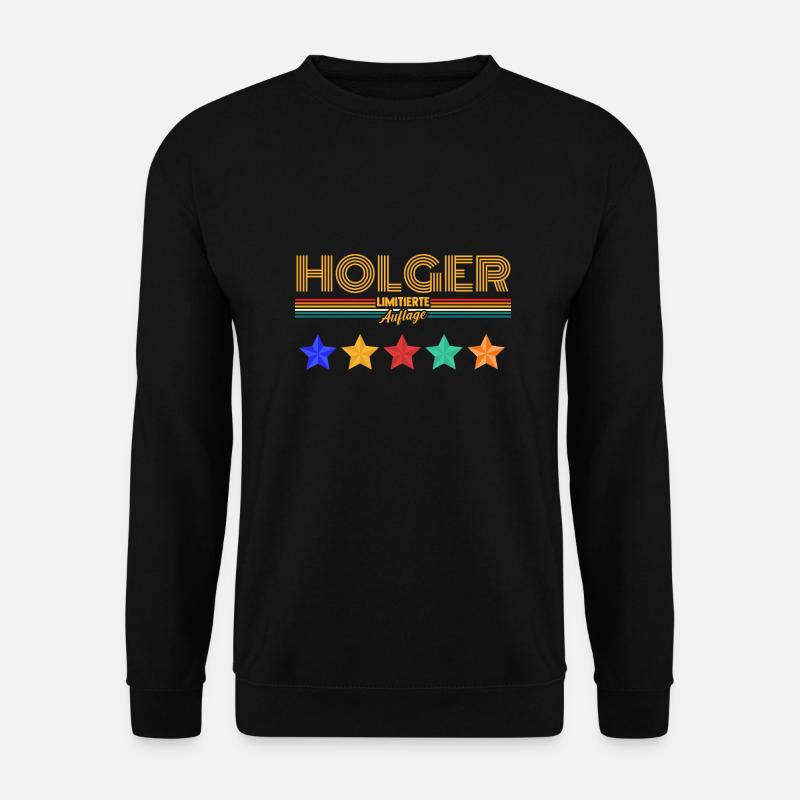 Holger - Unisex Pullover - Schwarz