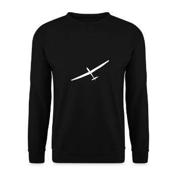 GLIDER | Glider - Unisex Sweatshirt - black - Front - Alina (178cm) & Michal (187cm)