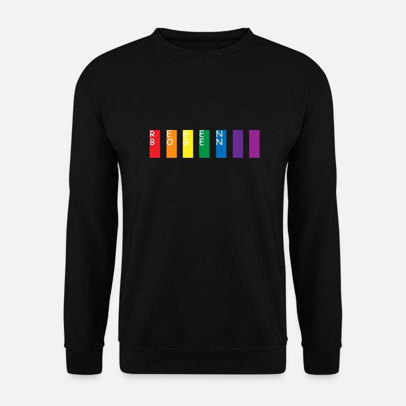 rainbow - Unisex Sweatshirt - black
