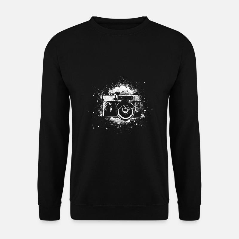Kamera - Unisex Pullover - Schwarz