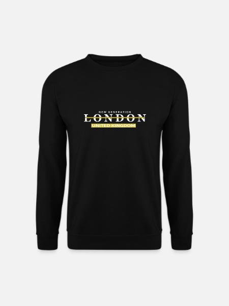 London UK - Unisex Pullover - Schwarz