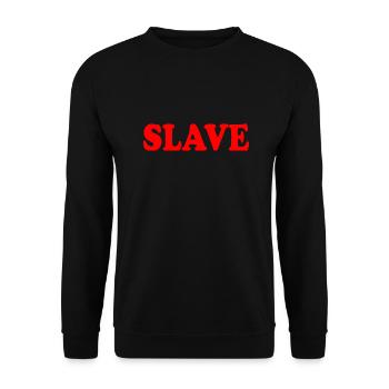 Slave - Unisex Pullover - Schwarz - Vorne - Alina (178cm) & Michal (187cm)