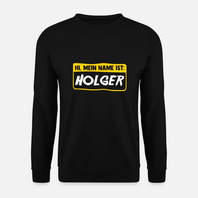 Holger - Unisex Pullover - Schwarz