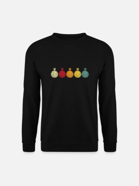 Montre Collectionneur Horloger Horloger - Sweat-shirt Unisexe - noir