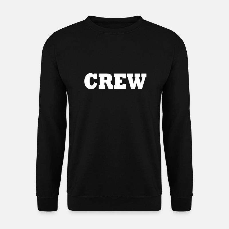 Crew - Unisex Pullover - Schwarz