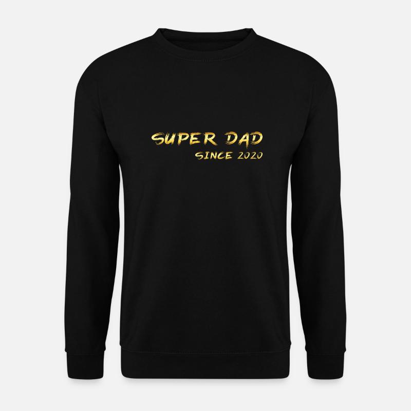 Super Dad since 2020 - Unisex Pullover - Schwarz