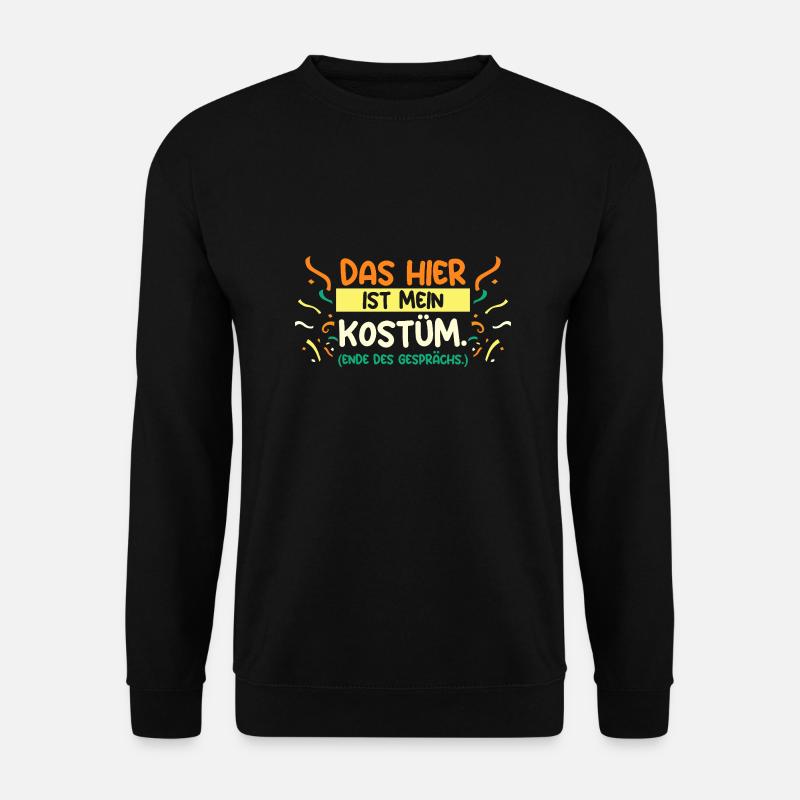 Carnaval de Jecken Carnaval - Sweat-shirt Unisexe - noir