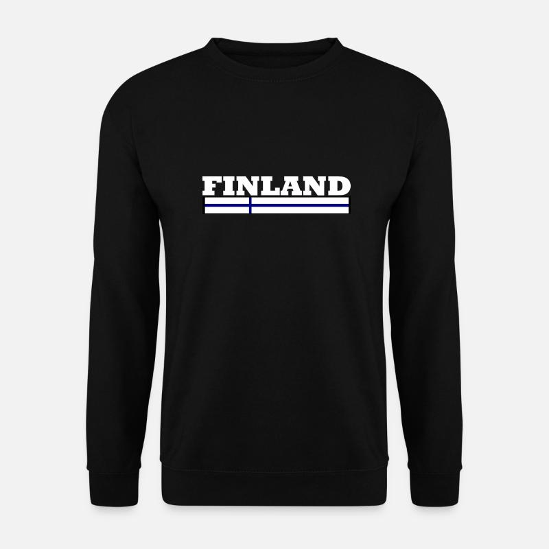 Drapeau de la Finlande - Sweat-shirt Unisexe - noir