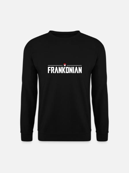 Frankonian weiss - Unisex Pullover - Schwarz