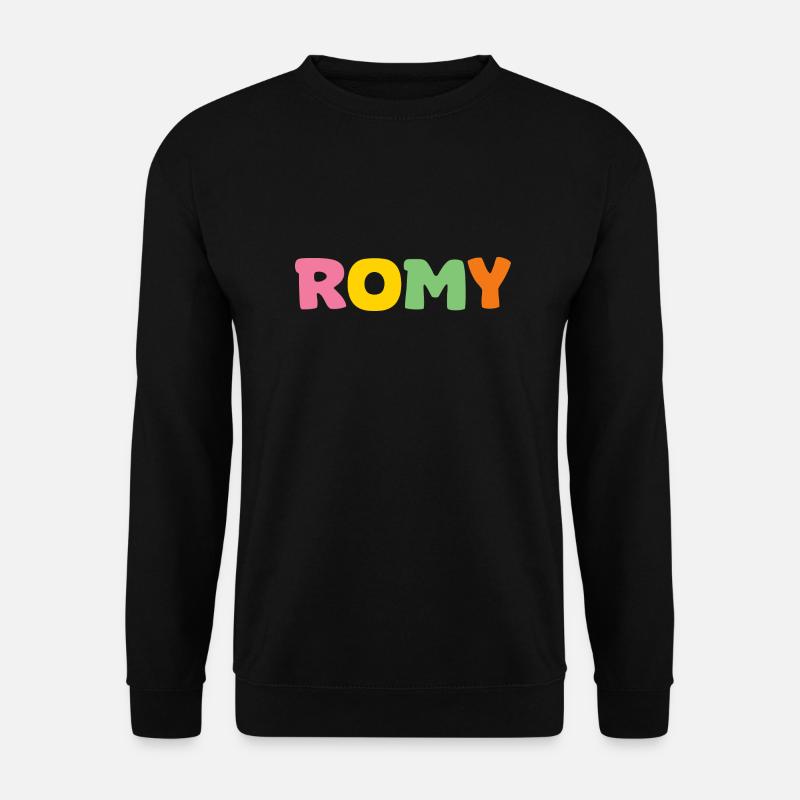 Name - Romy - Unisex Sweatshirt - black