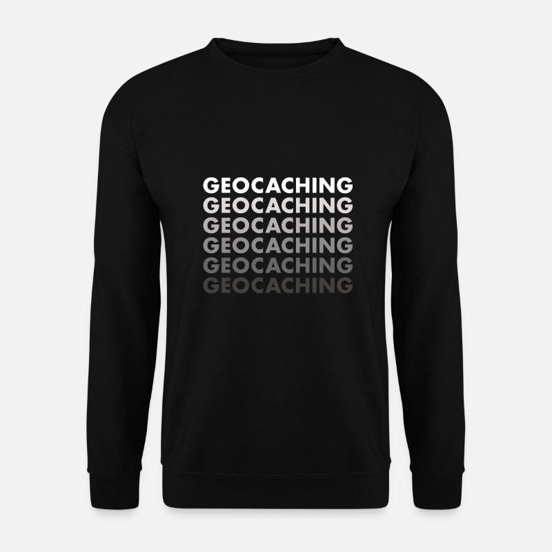Geocacheur Geocaching - Sweat-shirt Unisexe - noir