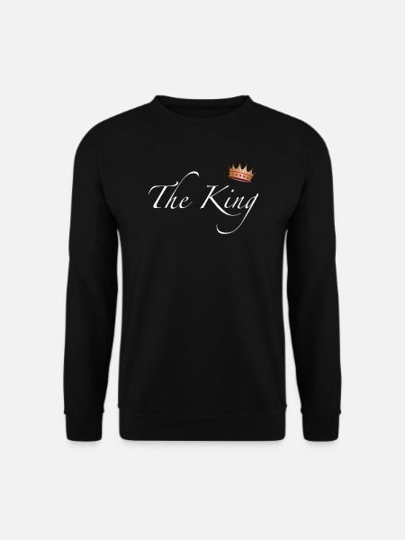 The King - Unisex Pullover - Schwarz