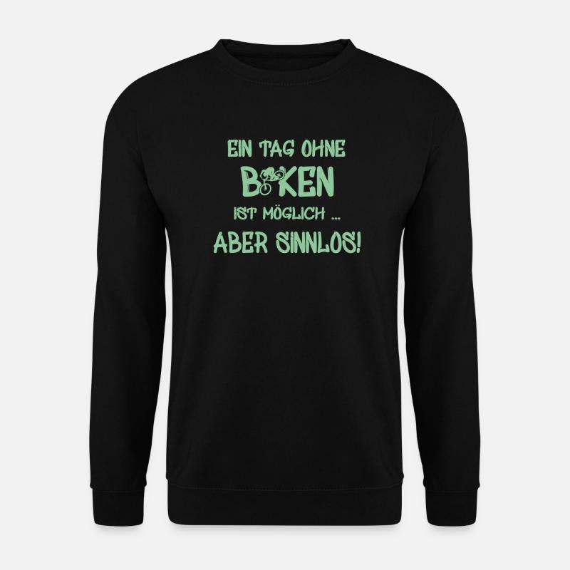 Ein Spruch für Biker - Unisex Pullover - Schwarz