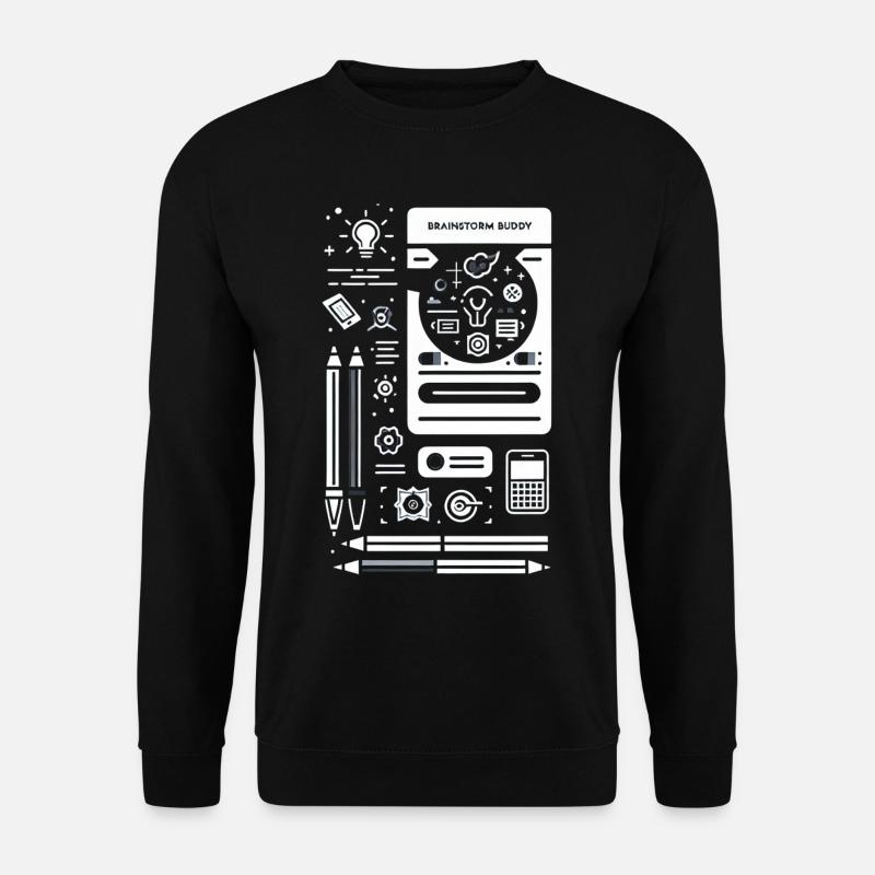Brainstorming Buddy 8 - Sweat-shirt Unisexe - noir