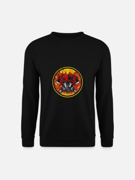 fire Department - Unisex Sweatshirt - black
