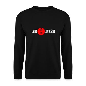 Soleil de Jiu Jitsu - Sweat-shirt Unisexe - noir - Devant - Alina (178cm) & Michal (187cm)