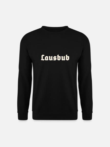 Lausbub - Unisex Pullover - Schwarz