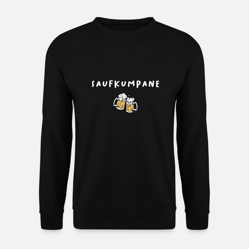 Saufkumpane - Unisex Pullover - Schwarz