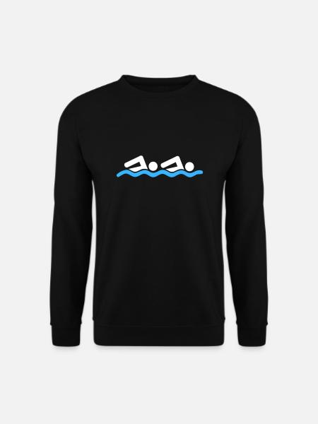 nager - Sweat-shirt Unisexe - noir