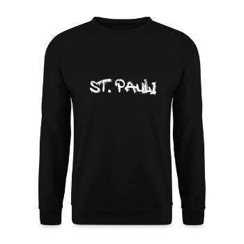 St. Pauli Hambourg - Sweat-shirt Unisexe - noir - Devant - Alina (178cm) & Michal (187cm)