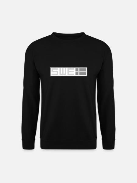 Sweden Tactical Flag - Unisex Sweatshirt - black