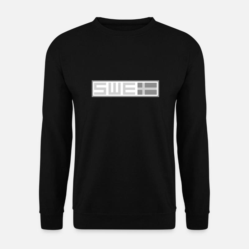 Drapeau tactique de la Suède - Sweat-shirt Unisexe - noir