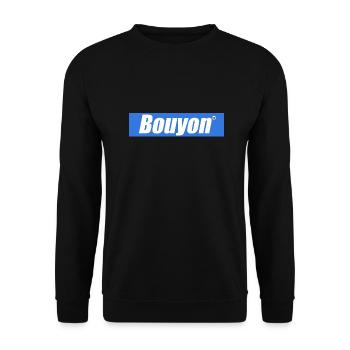Bouyon Sat - Kreyol Sat - Unisex Pullover - Schwarz - Vorne - Alina (178cm) & Michal (187cm)