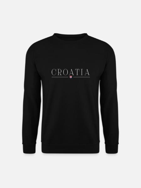 I love Croatia - Unisex Sweatshirt - black
