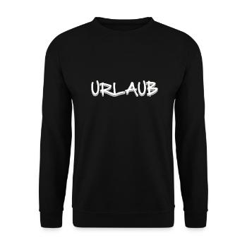 VACANCES - Sweat-shirt Unisexe - noir - Devant - Alina (178cm) & Michal (187cm)
