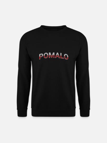 POMALO - Unisex Pullover - Schwarz