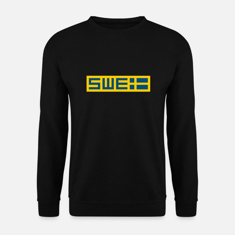 Schwedisch - Unisex Pullover - Schwarz