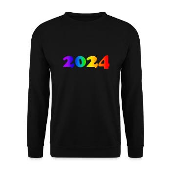 2024 - Sweat-shirt Unisexe - noir - Devant - Alina (178cm) & Michal (187cm)