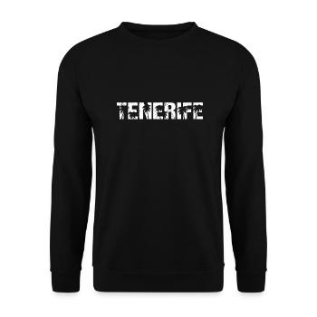 Tenerife Palm Islands Île de Tenerife - Sweat-shirt Unisexe - noir - Devant - Alina (178cm) & Michal (187cm)
